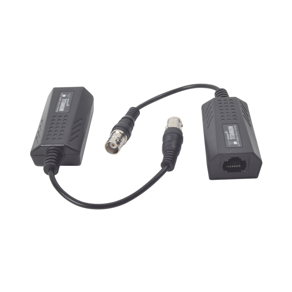 Kit EXTENSOR IP por cable CABLE COAXIAL para distancias de HASTA 200 m REUTILIZA EL CABLEADO EXISTENTE PARA CONECTAR CÁMARAS IP No Requiere Energía Transmisión en Tiempo Real Protección Contra Sobretensiones Incorporada TT-IP-CX - SILYMX