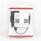 Kit EXTENSOR IP por cable CABLE COAXIAL para distancias de HASTA 200 m REUTILIZA EL CABLEADO EXISTENTE PARA CONECTAR CÁMARAS IP No Requiere Energía Transmisión en Tiempo Real Protección Contra Sobretensiones Incorporada TT-IP-CX - SILYMX