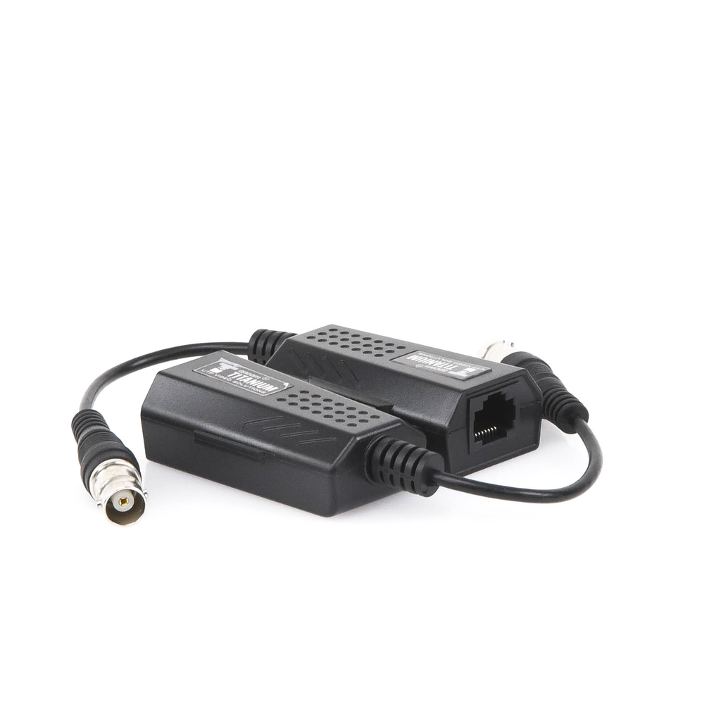 Kit EXTENSOR IP por cable CABLE COAXIAL para distancias de HASTA 200 m REUTILIZA EL CABLEADO EXISTENTE PARA CONECTAR CÁMARAS IP No Requiere Energía Transmisión en Tiempo Real Protección Contra Sobretensiones Incorporada TT-IP-CX - SILYMX