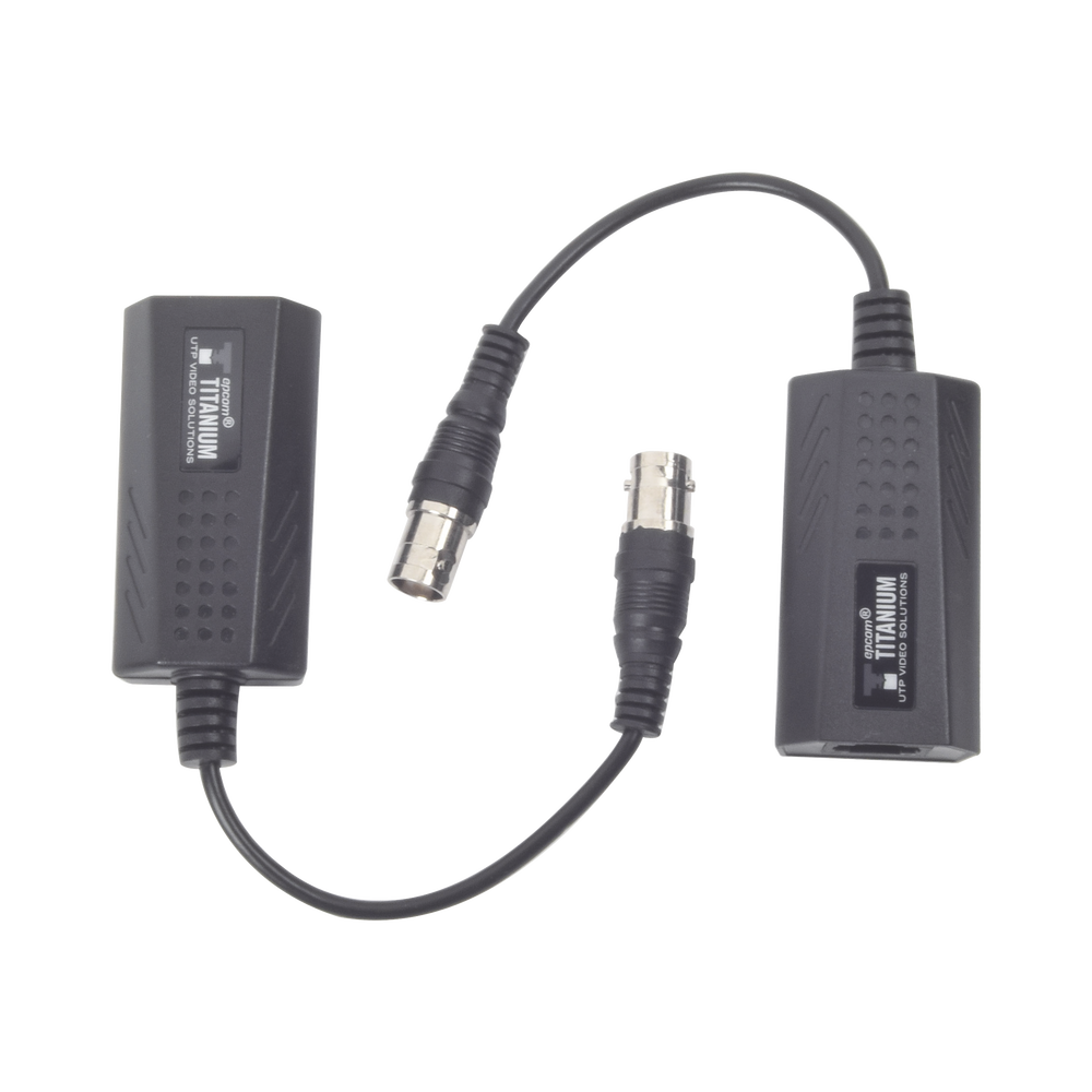 Kit EXTENSOR IP por cable CABLE COAXIAL para distancias de HASTA 200 m REUTILIZA EL CABLEADO EXISTENTE PARA CONECTAR CÁMARAS IP No Requiere Energía Transmisión en Tiempo Real Protección Contra Sobretensiones Incorporada TT-IP-CX - SILYMX