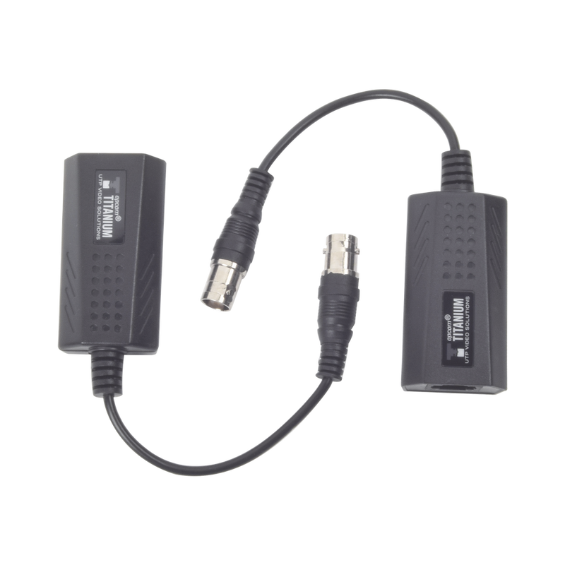 Kit EXTENSOR IP por cable CABLE COAXIAL para distancias de HASTA 200 m REUTILIZA EL CABLEADO EXISTENTE PARA CONECTAR CÁMARAS IP No Requiere Energía Transmisión en Tiempo Real Protección Contra Sobretensiones Incorporada TT-IP-CX - SILYMX