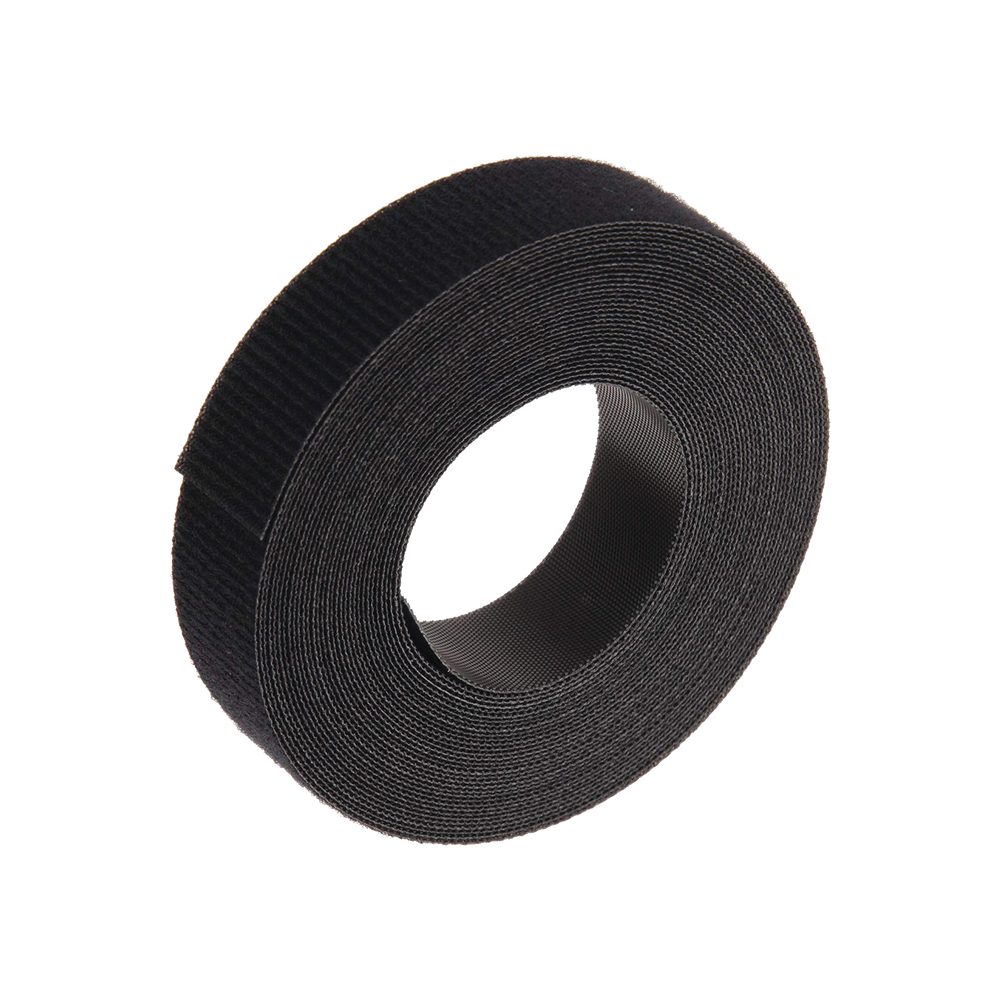 Kit De 10 Rollos De Cinta De Contacto De 10.66 M De Largo Y 19.1 Mm De Ancho C/U Color Negro TTR-35RX0 - SILYMX