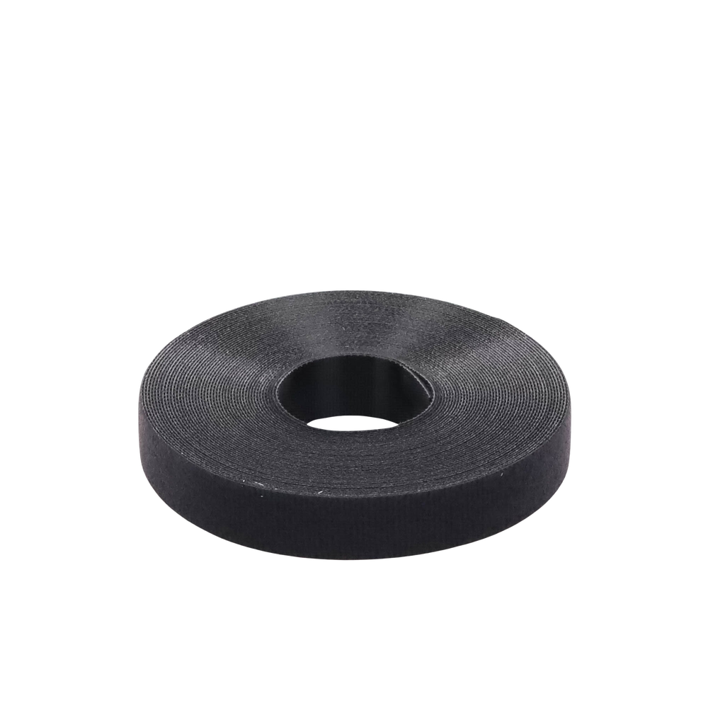 Kit De 10 Rollos De Cinta De Contacto De 10.66 M De Largo Y 19.1 Mm De Ancho C/U Color Negro TTR-35RX0 - SILYMX