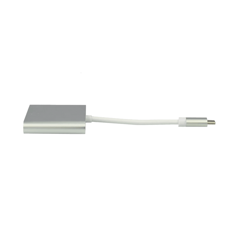 Adaptador Multipuerto USBC 3.1 A HDMI 4K USB 3.0 USBC Alta Velocidad de Transmisión de Datos Admite Carga Rápida PD en el Puerto USB C TT-USB-CAV - SILYMX