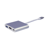 Adaptador Multipuerto USBC 3.1 A HDMI 4K USB 3.0 USBC Alta Velocidad de Transmisión de Datos Admite Carga Rápida PD en el Puerto USB C TT-USB-CAV - SILYMX