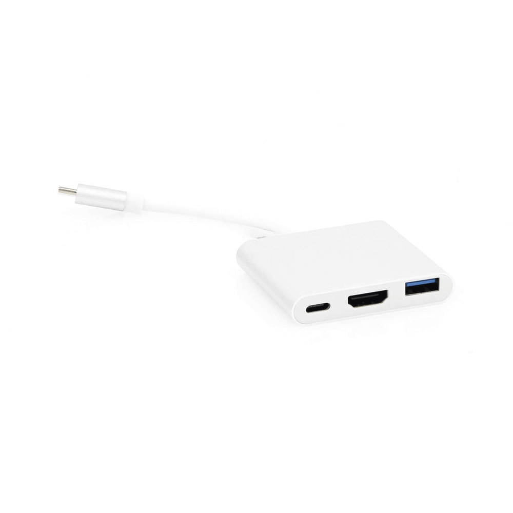 Adaptador Multipuerto USBC 3.1 A HDMI 4K USB 3.0 USBC Alta Velocidad de Transmisión de Datos Admite Carga Rápida PD en el Puerto USB C TT-USB-CAV - SILYMX