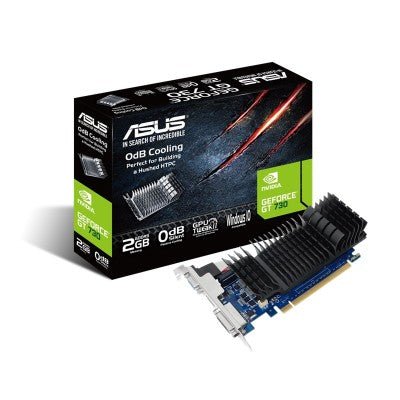 Tarjeta De Video Asus Gt730-Sl-2Gd5-Brk Nvidia Geforce Gt 730 2Gb Gddr5 - SILYMX