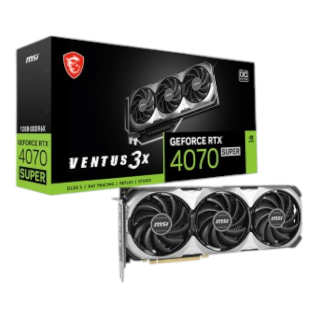 Tarjeta de Video Msi Rtx 4070 Super 12G Ventus 3X Oc