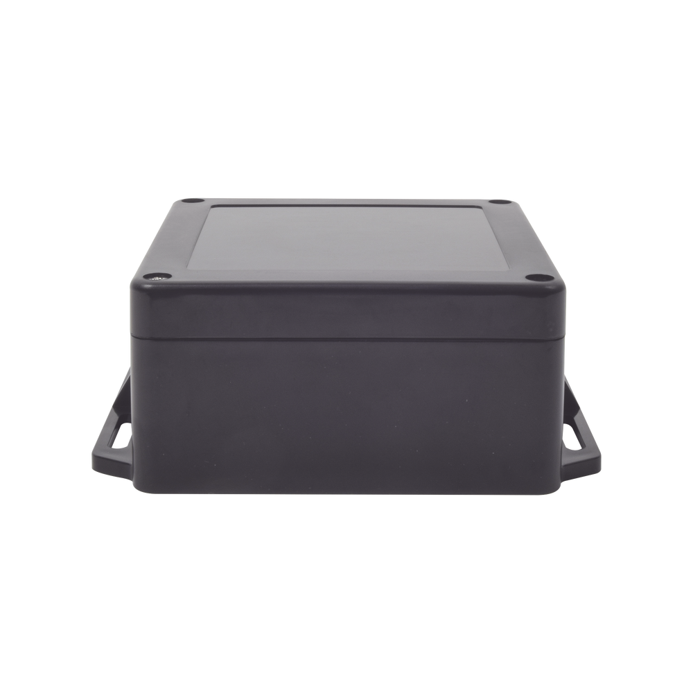 Gabinete de Plástico Negro para Exterior (IP65) de 120 x 120 x 60 mm Cierre por Tornillos TXG-0152-BK - SILYMX
