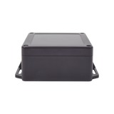 Gabinete de Plástico Negro para Exterior (IP65) de 120 x 120 x 60 mm Cierre por Tornillos TXG-0152-BK - SILYMX