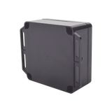 Gabinete de Plástico Negro para Exterior (IP65) de 120 x 120 x 60 mm Cierre por Tornillos TXG-0152-BK - SILYMX