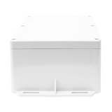 Gabinete Plástico para Exterior (IP65) de 160 x 220 x 100 mm Cierre por Tornillos Metálicos Orejas para instalación a muro - SILYMX