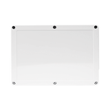 Gabinete Plástico para Exterior (IP65) de 160 x 220 x 100 mm Cierre por Tornillos Metálicos Orejas para instalación a muro - SILYMX