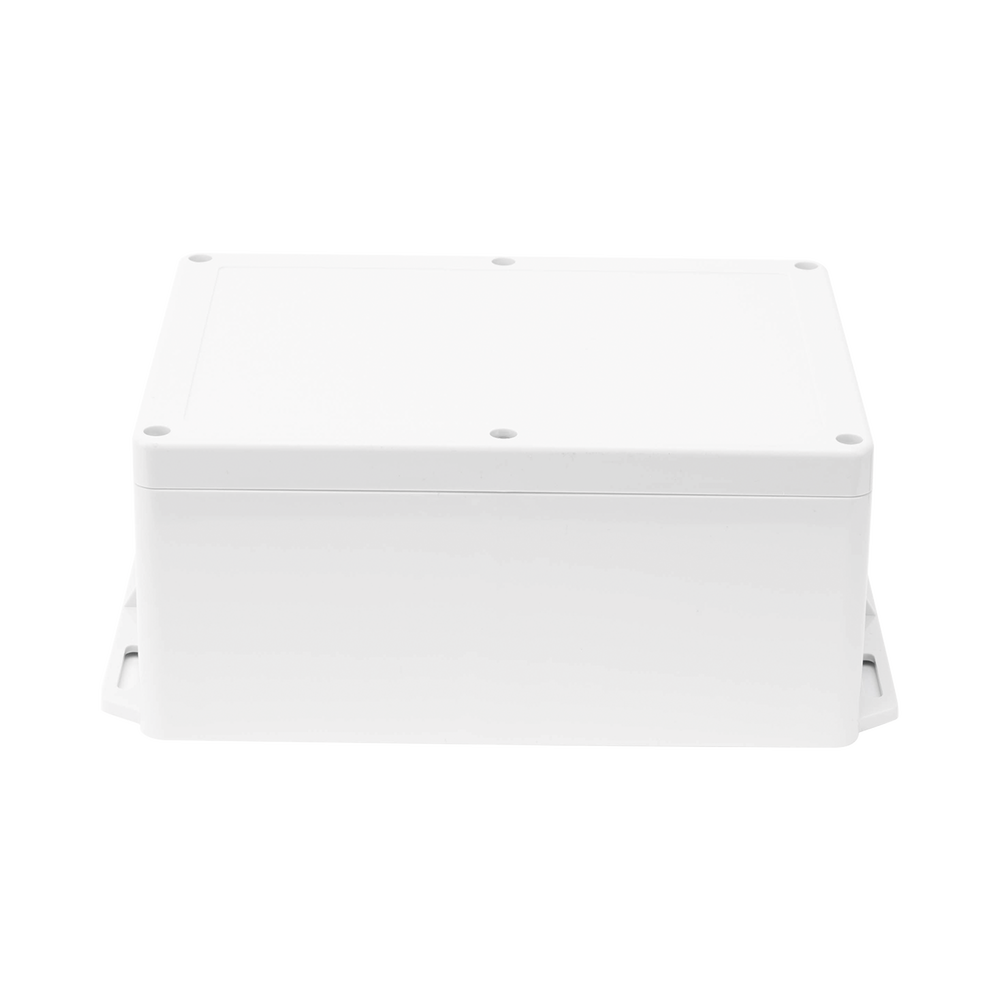 Gabinete Plástico para Exterior (IP65) de 160 x 220 x 100 mm Cierre por Tornillos Metálicos Orejas para instalación a muro - SILYMX