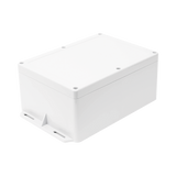 Gabinete Plástico para Exterior (IP65) de 160 x 220 x 100 mm Cierre por Tornillos Metálicos Orejas para instalación a muro - SILYMX