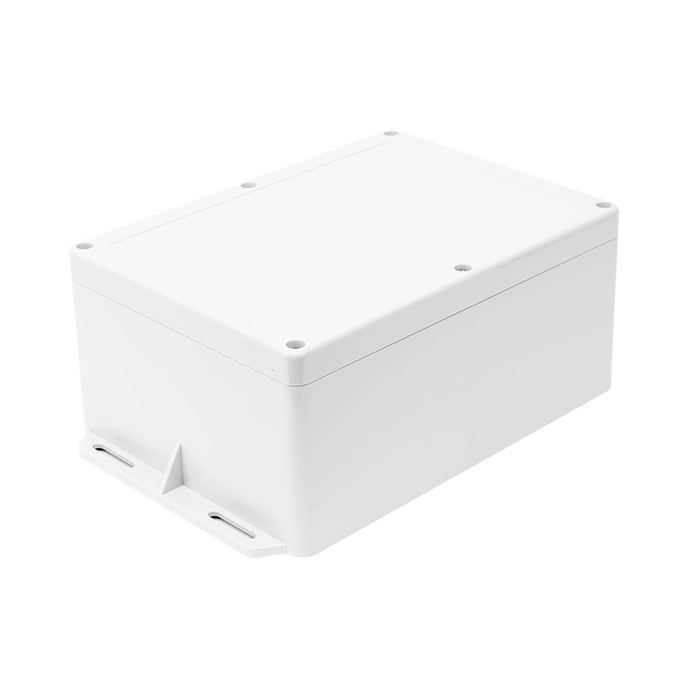 Gabinete Plástico para Exterior (IP65) de 160 x 220 x 100 mm Cierre por Tornillos Metálicos Orejas para instalación a muro - SILYMX