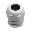 Conector Plástico Blanco Tipo Glándula para Rosca NPT 3/4" TXPRO TXG-PG-34N