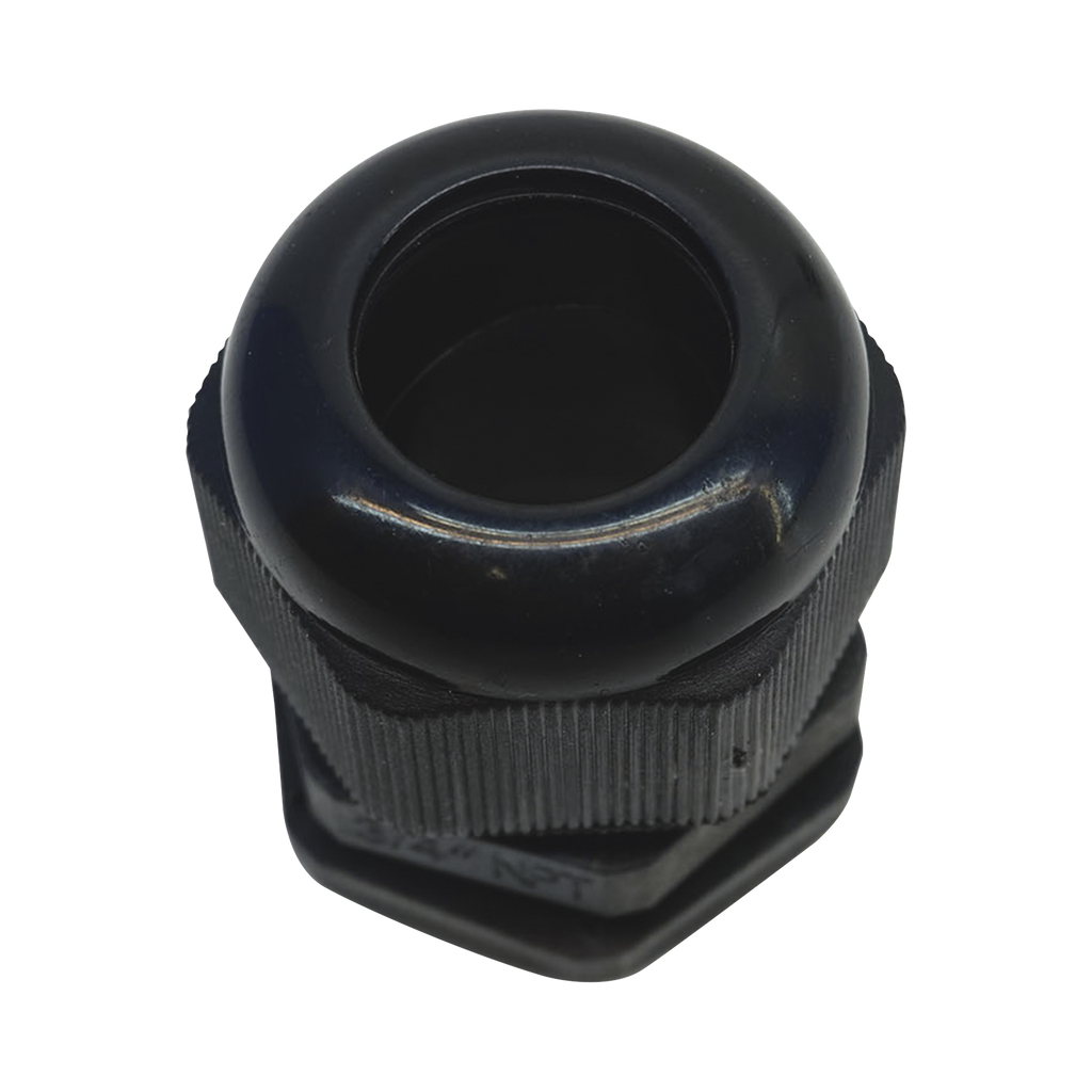 Conector Plástico Negro Tipo Glándula para Rosca NPT 3/4" TXPRO TXG-PG-34NBK