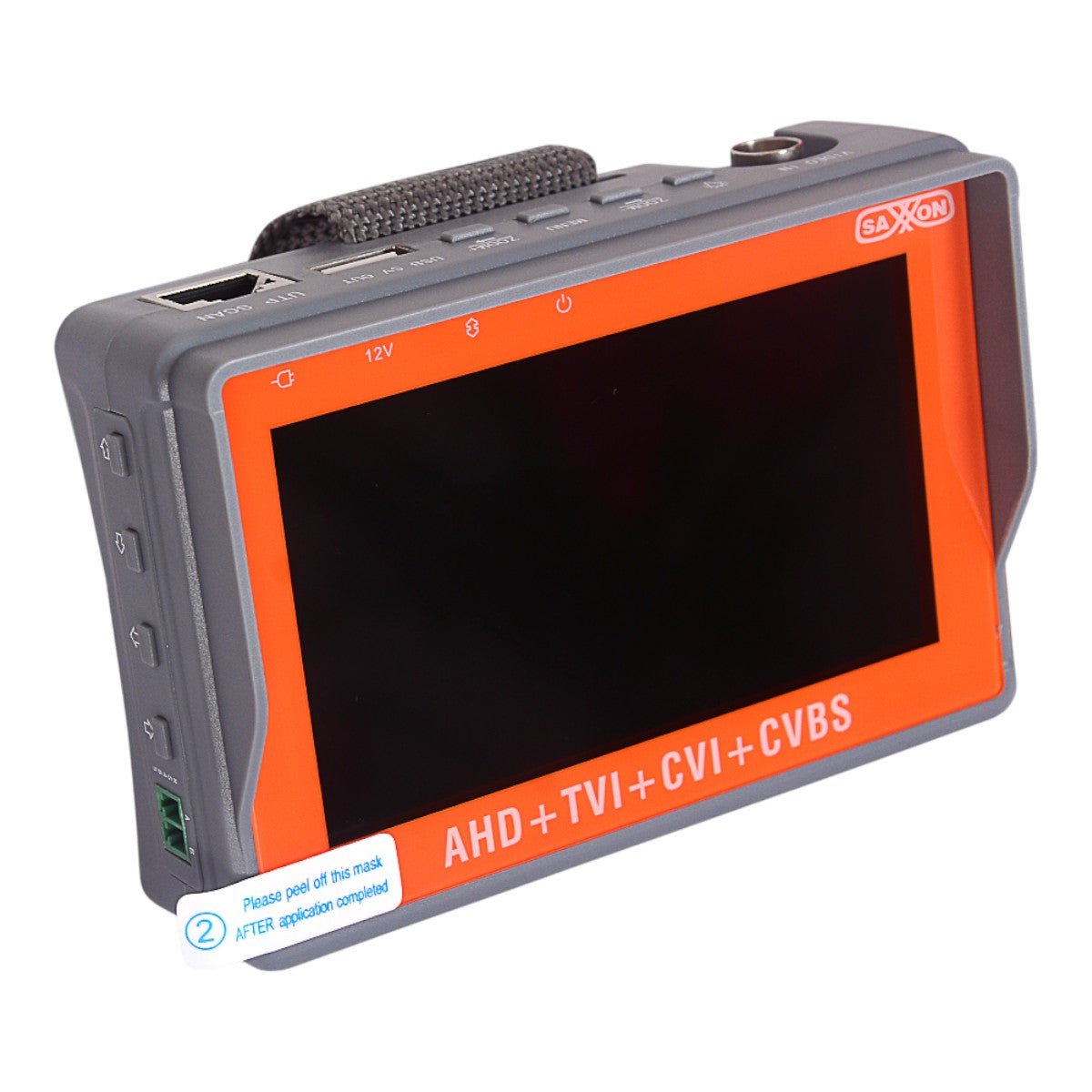 Probador de Video de Pulsera con Pantalla de 4 Pulgadas Soporta Resolución de Hasta 4 Megapíxeles Soporta: HDCVI TVI AHD Salida de Energía de 12vdc para Alimentar Cámaras Soporta Control por Coaxial Lampara Led TES07MC - SILYMX