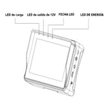 Probador de Video de Pulsera con Pantalla de 4 Pulgadas Soporta Resolución de Hasta 4 Megapíxeles Soporta: HDCVI TVI AHD Salida de Energía de 12vdc para Alimentar Cámaras Soporta Control por Coaxial Lampara Led TES07MC - SILYMX