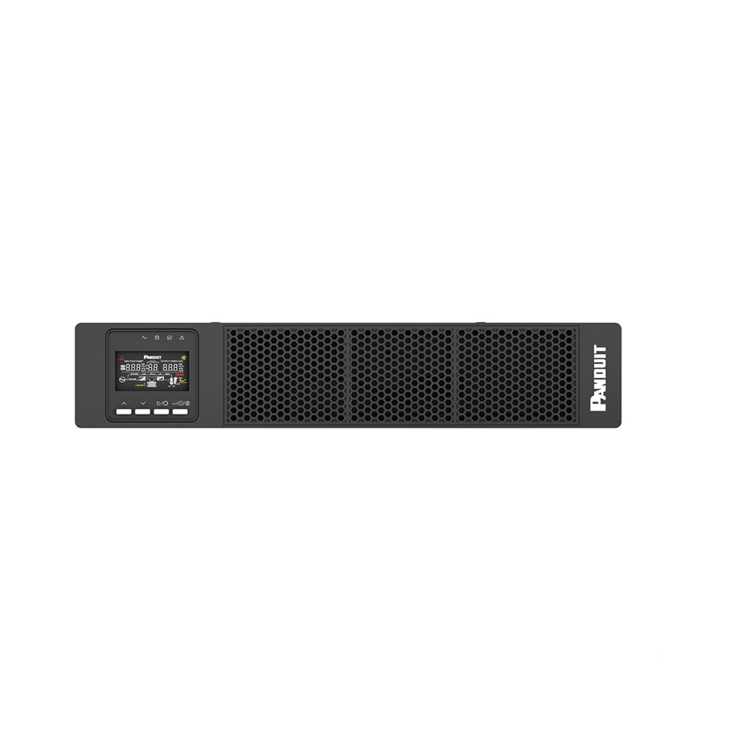 UPS SmartZone de 1000 VA/1000 W, Online Doble Conversión, Entrada 120 Vca NEMA 5-15P, Onda Senoidal Pura, 2 UR, Con 6 Tomas NEMA 5-15R, Incluye Tarjeta de Red y Kit de Rieles PANDUIT U01N11V - SILYMX