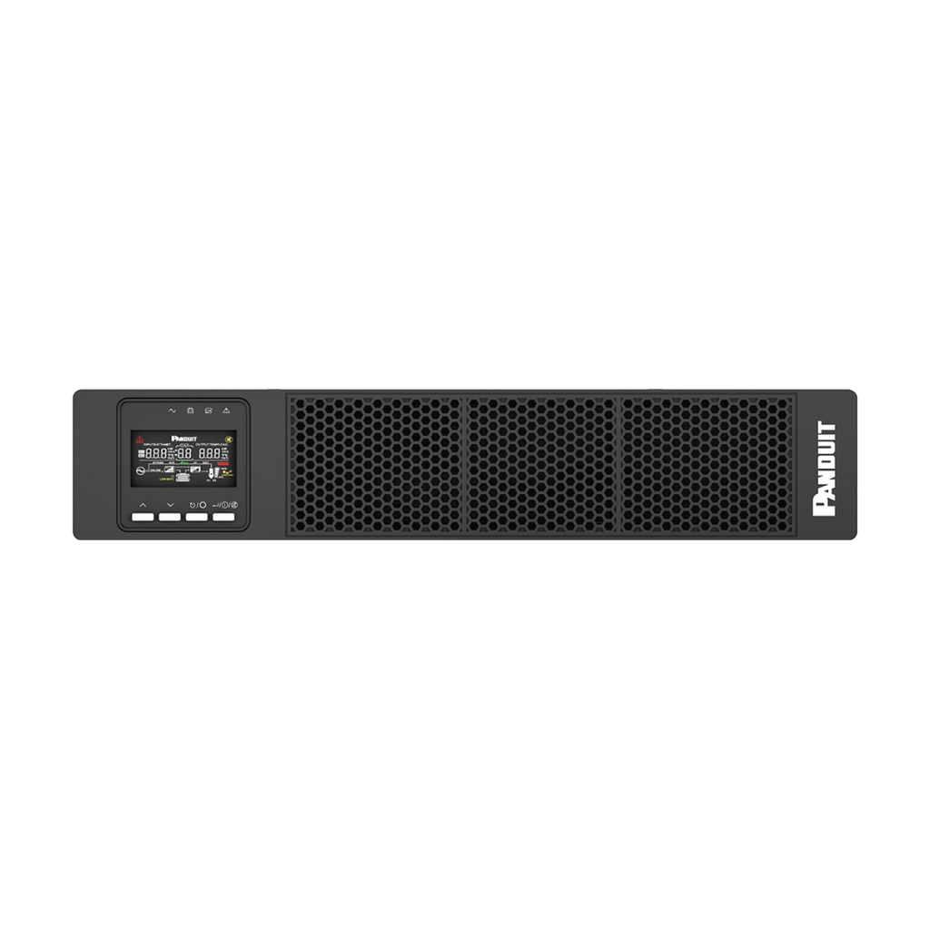 UPS SmartZone de 2000 VA/2000 W, Online Doble Conversión, Entrada 120 Vca NEMA 5-20P, Onda Senoidal Pura, 2 UR, Con 6 Tomas NEMA 5-20R, Incluye Tarjeta de Red y Kit de Rieles PANDUIT U02N11V - SILYMX