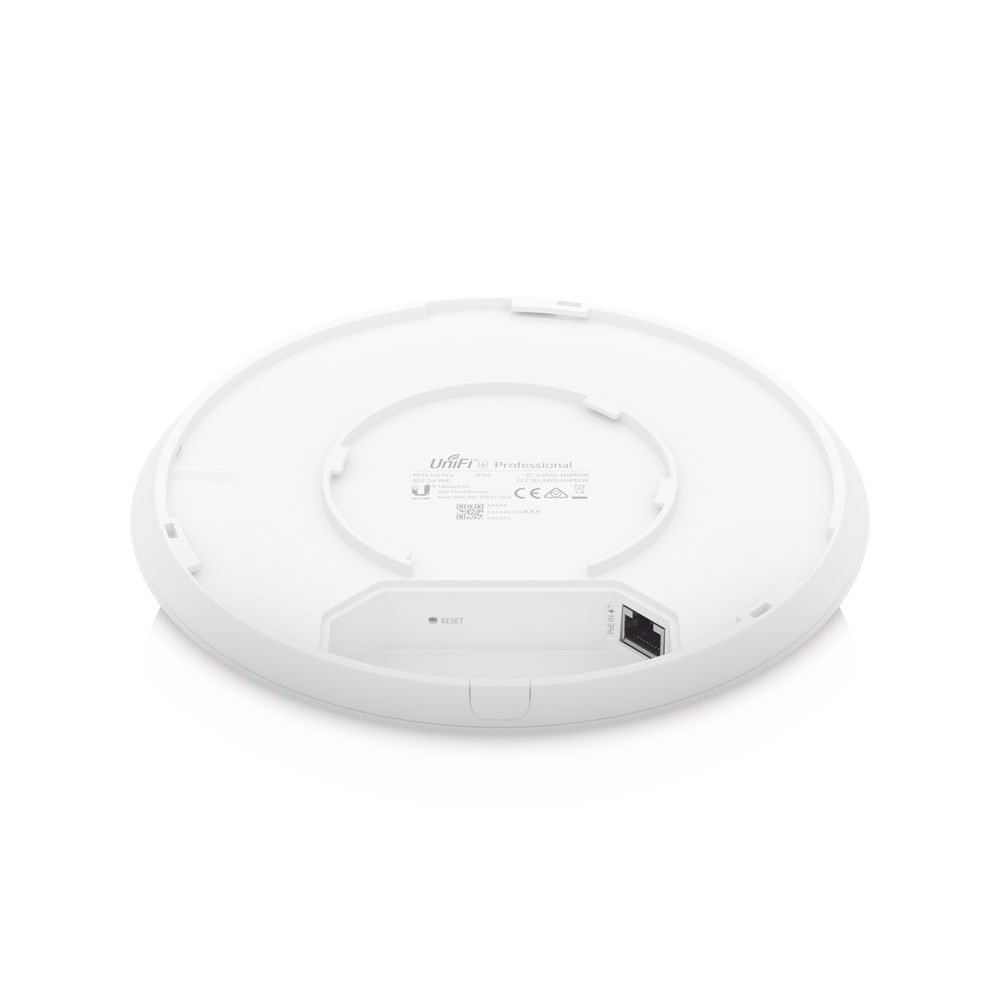 Access Point UniFi WiFi 6 Pro doble banda para interior hasta 5.3 Gbps 5 GHz (MU-MIMO 4x4 y OFDMA) y 2.4 GHz (MIMO 2x2) U6-PRO - SILYMX