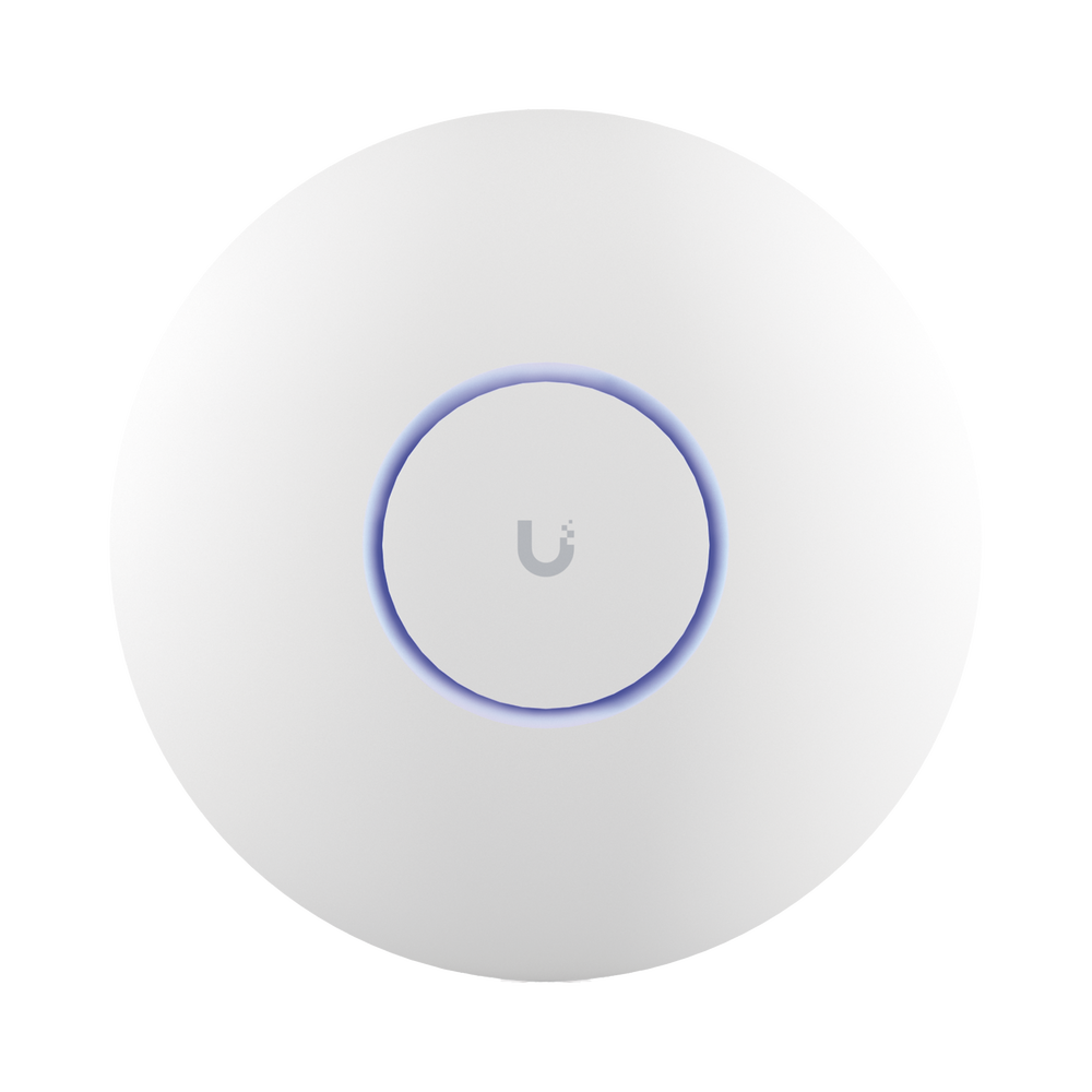 Access Point UniFi WiFi 7 Pro 6 GHz para interior en techo 6 streams totales MU-MIMO 2x2 cada banda tribanda puerto 2.5 GBE NO incluye POE U7-PRO - SILYMX