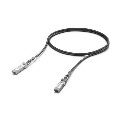 UBIQUITIUACC-DAC-SFP10-1MCable de conexión directa DAC de 1 metro SFP+ 1/10Gbps, ideal para switches UniFi - SILYMX