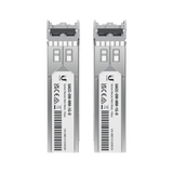 UFiber Módulo SFP, transceptor MiniGibic MultiModo 1.25 Gbps, distancia 550m, conectores LC, paquete de 2 piezas UACC-OM-MM-1G-D-2 - SILYMX