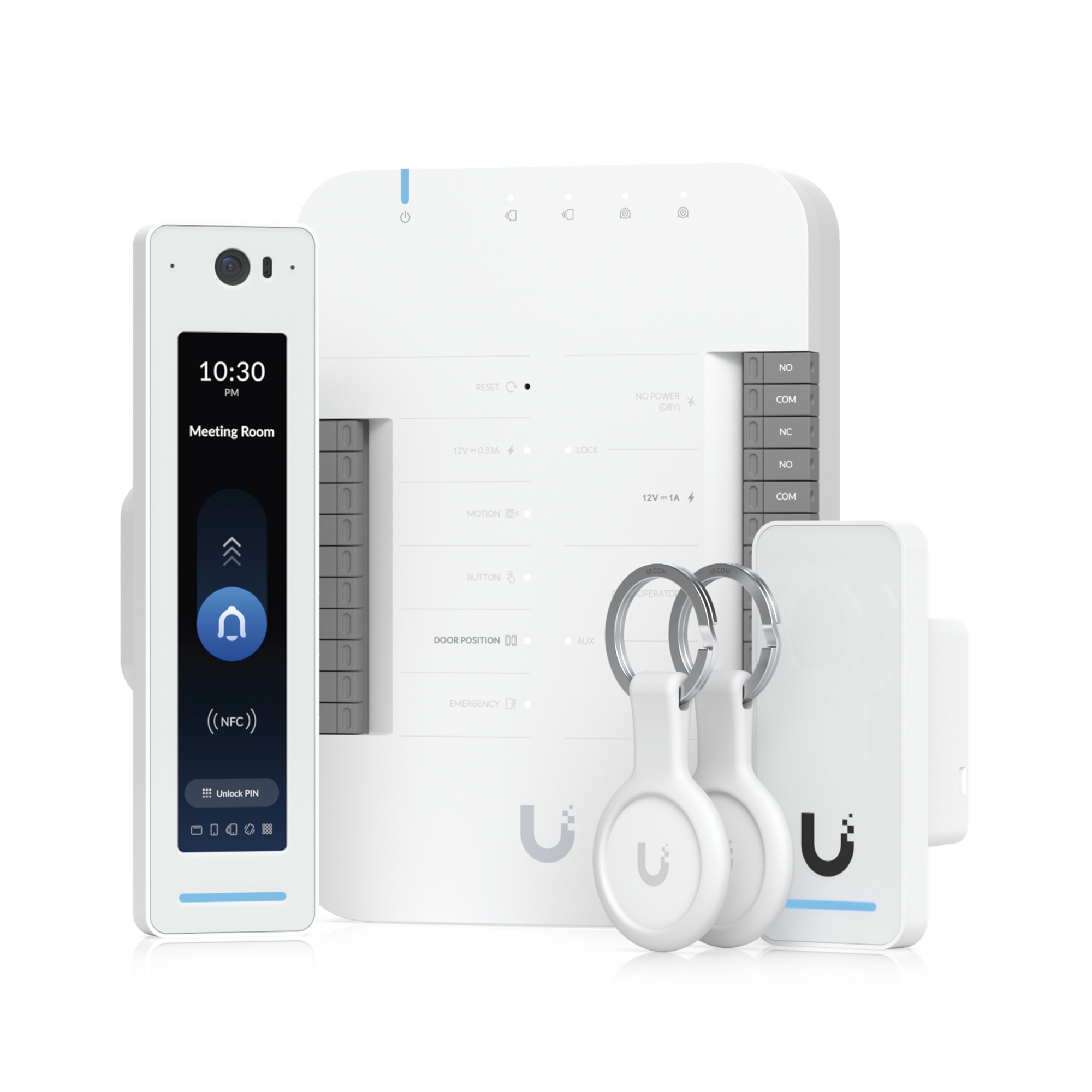 Ubiquiti UniFi Access Kit G2 Pro – Sistema de Acceso Inteligente con Video y Lector NFC - SILYMX