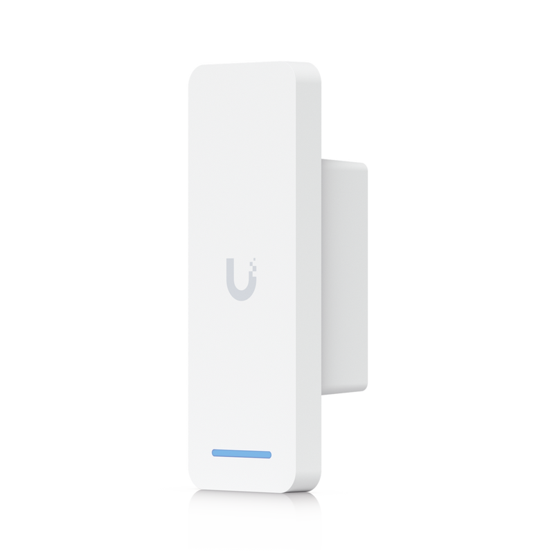 UniFi Access Ultra lector de NFC y movimiento para abrir una puerta incluye conexiones para chapa o cerradura magnética no requiere HUB