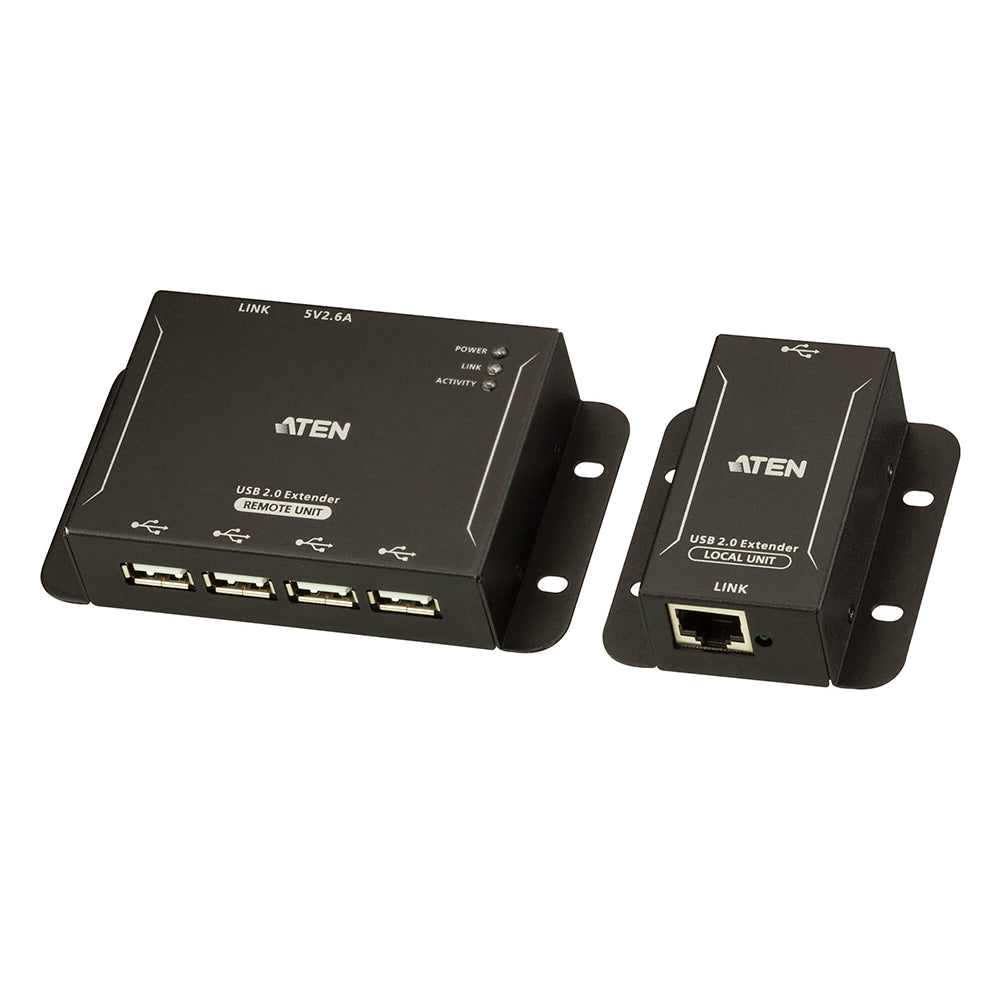 Extensor USB 2.0 Cat 5Hub de 4 puertos hasta 50 metros ATEN UCE3250 - SILYMX