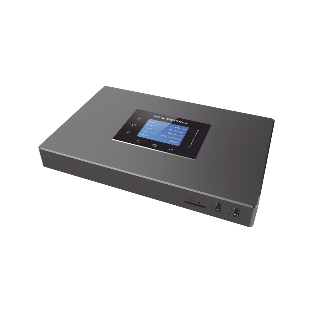 Conmutador IP-PBX para hasta 500 usuarios y 75 llamadas simultaneas, 2FXO, 2FXS, solución para PyMEs - SILYMX