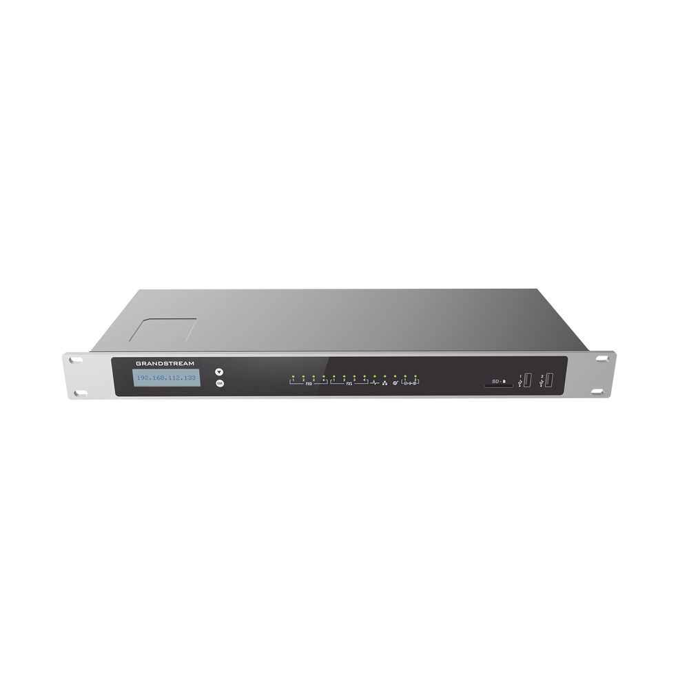 Conmutador IP-PBX para hasta 2000 usuarios y 300 llamadas simultaneas 4FXO 4FXS Plataforma de conferencias y reuniones WAVE GDMS UCM6304 - SILYMX