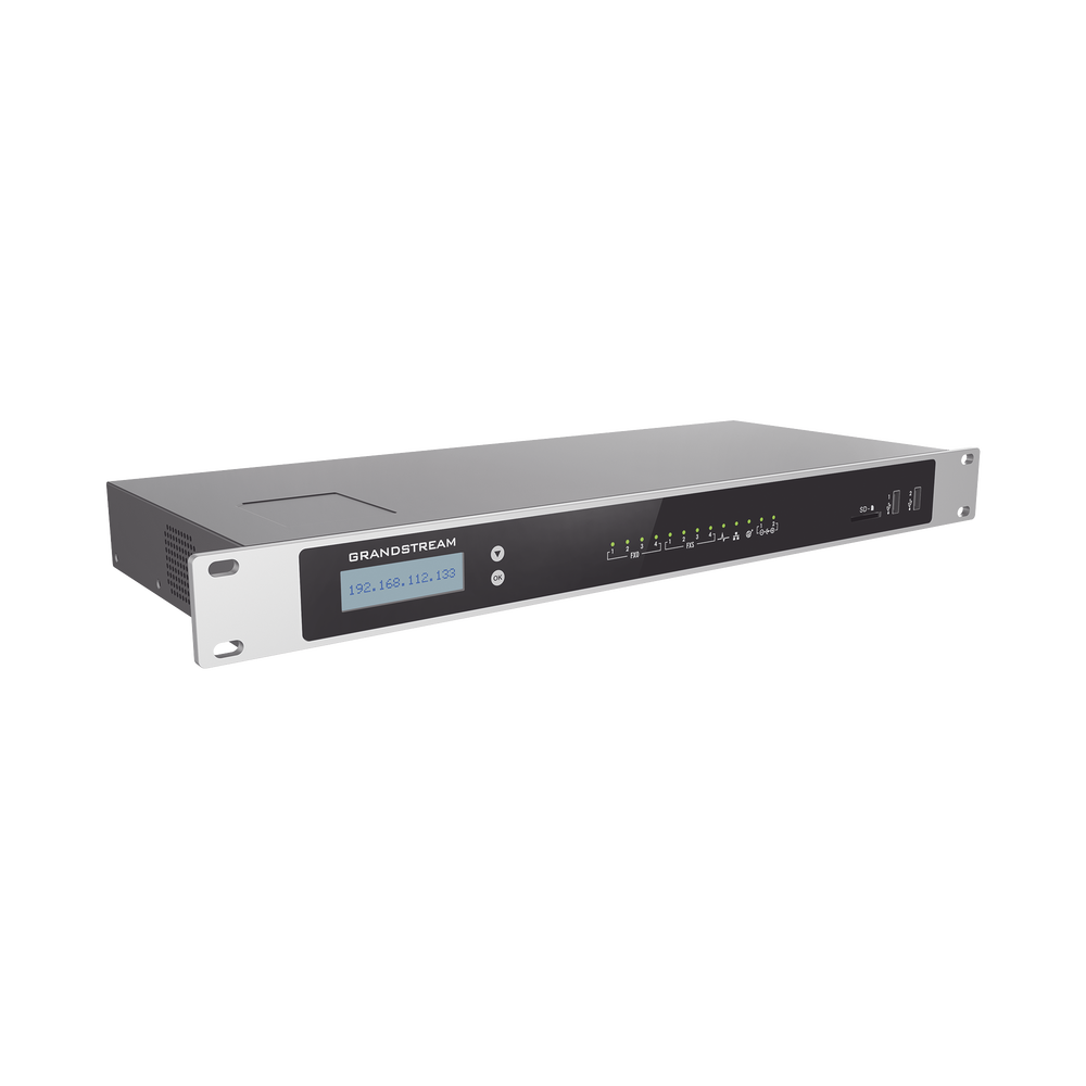 Conmutador IP-PBX para hasta 2000 usuarios y 300 llamadas simultaneas 4FXO 4FXS Plataforma de conferencias y reuniones WAVE GDMS UCM6304 - SILYMX