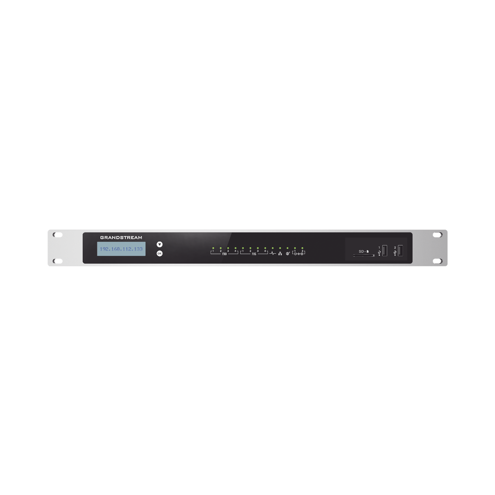 Conmutador IP-PBX para hasta 2000 usuarios y 300 llamadas simultaneas 4FXO 4FXS Plataforma de conferencias y reuniones WAVE GDMS UCM6304 - SILYMX