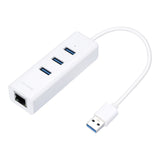 Adaptador de red Ethernet USB 3.0 a RJ45 10/100/1000Mbps UE330 - SILYMX