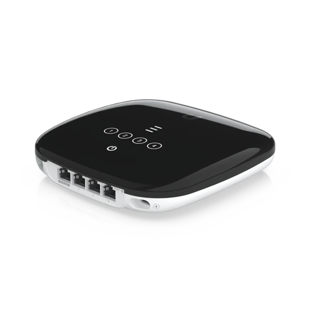 UFiber UBIQUITI WiFi 6 GPON CPE con WiFi 802.11ax + 4 puertos GbE LAN y 1 puerto GPON WAN UF-WIFI6 - SILYMX