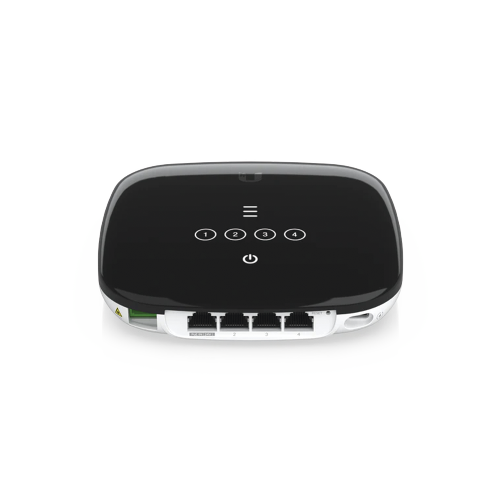 UFiber UBIQUITI WiFi 6 GPON CPE con WiFi 802.11ax + 4 puertos GbE LAN y 1 puerto GPON WAN UF-WIFI6 - SILYMX