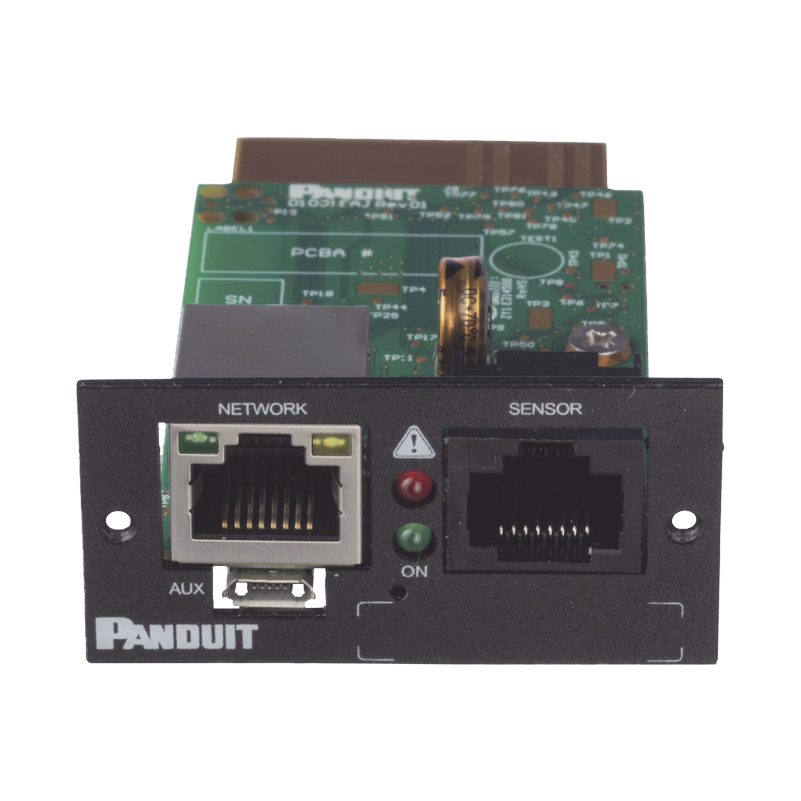 Tarjeta de Red Para Control y Administración Remota, Con Puerto 10/100/1000 BaseT y WiFi, Compatible con UPS de Panduit PANDUIT UNCP01 - SILYMX