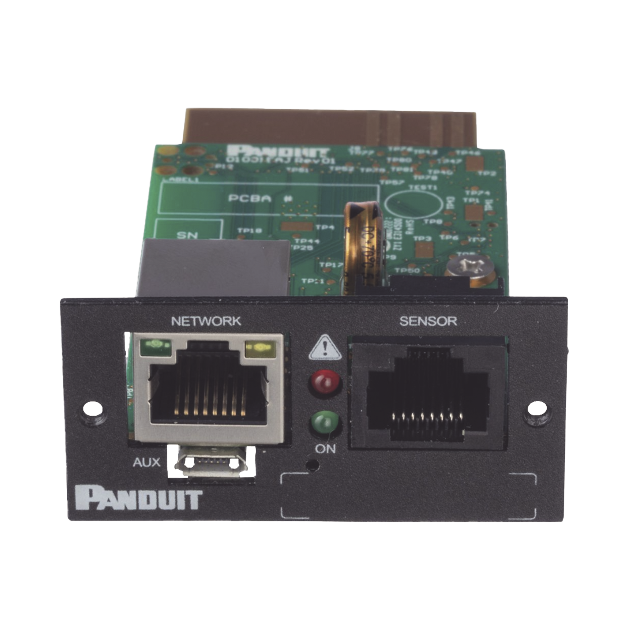 Tarjeta de Red Para Control y Administración Remota, Con Puerto 10/100/1000 BaseT y WiFi, Compatible con UPS de Panduit PANDUIT UNCP01 - SILYMX