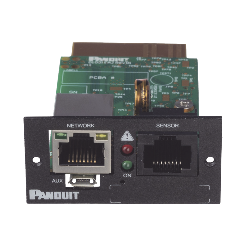 Tarjeta de Red Para Control y Administración Remota, Con Puerto 10/100/1000 BaseT y WiFi, Compatible con UPS de Panduit PANDUIT UNCP01