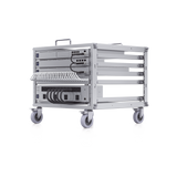 UniFi Rack Móvil de 6 Unidades incluye 1 patchpanel de 24 puertos Gigabit no requiere herramientas para armarse incluye ruedas U-RACK-6U-TL - SILYMX