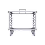 UniFi Rack Móvil de 6 Unidades incluye 1 patchpanel de 24 puertos Gigabit no requiere herramientas para armarse incluye ruedas U-RACK-6U-TL - SILYMX