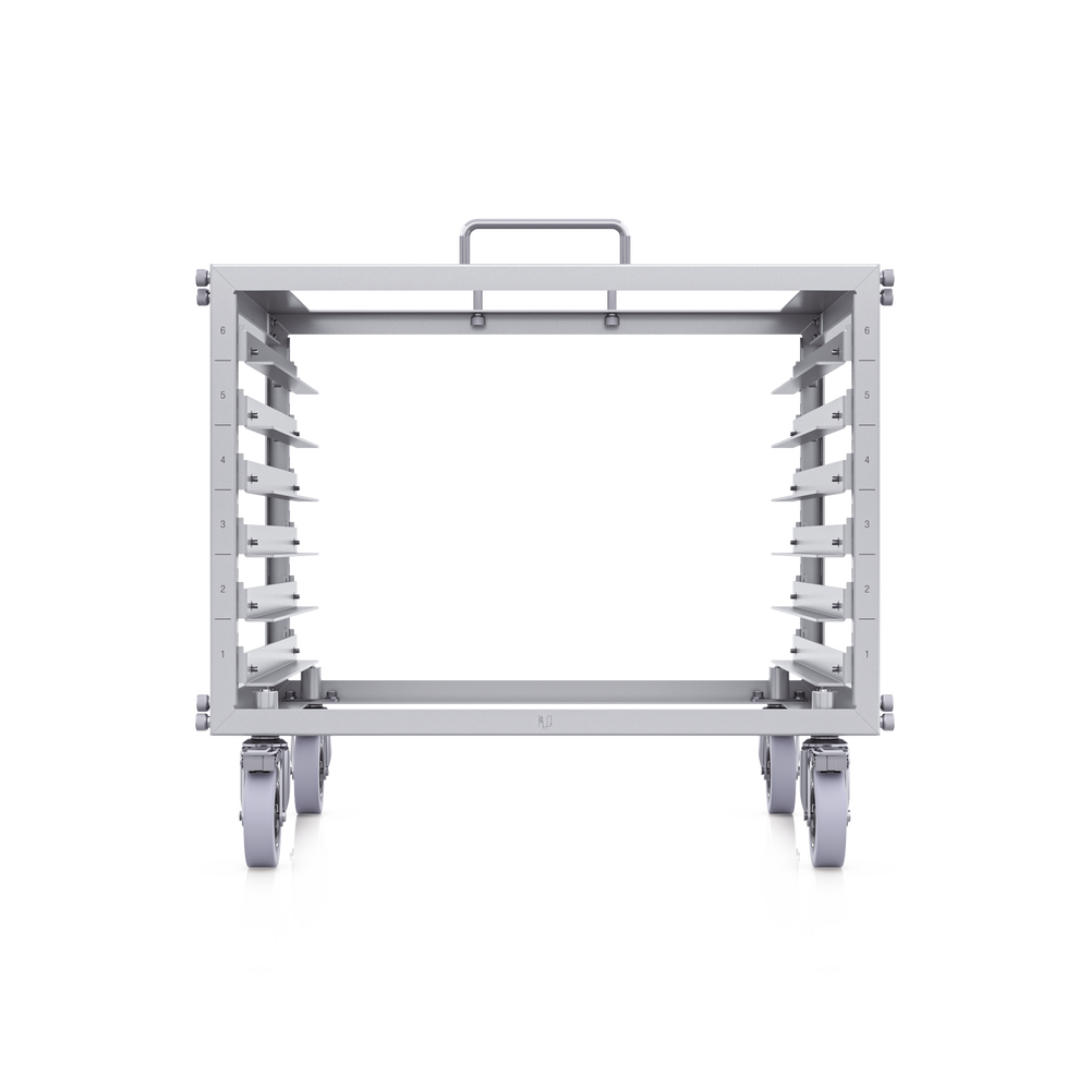 UniFi Rack Móvil de 6 Unidades incluye 1 patchpanel de 24 puertos Gigabit no requiere herramientas para armarse incluye ruedas U-RACK-6U-TL - SILYMX