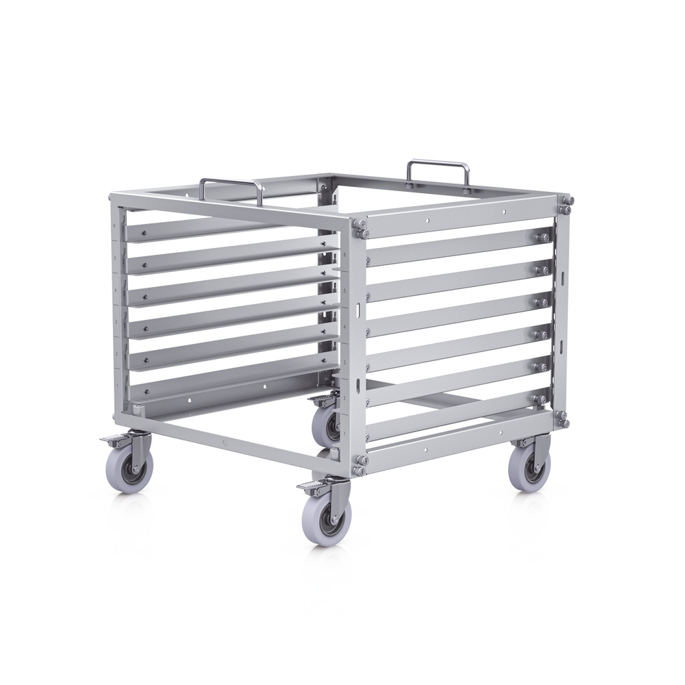 UniFi Rack Móvil de 6 Unidades incluye 1 patchpanel de 24 puertos Gigabit no requiere herramientas para armarse incluye ruedas U-RACK-6U-TL - SILYMX