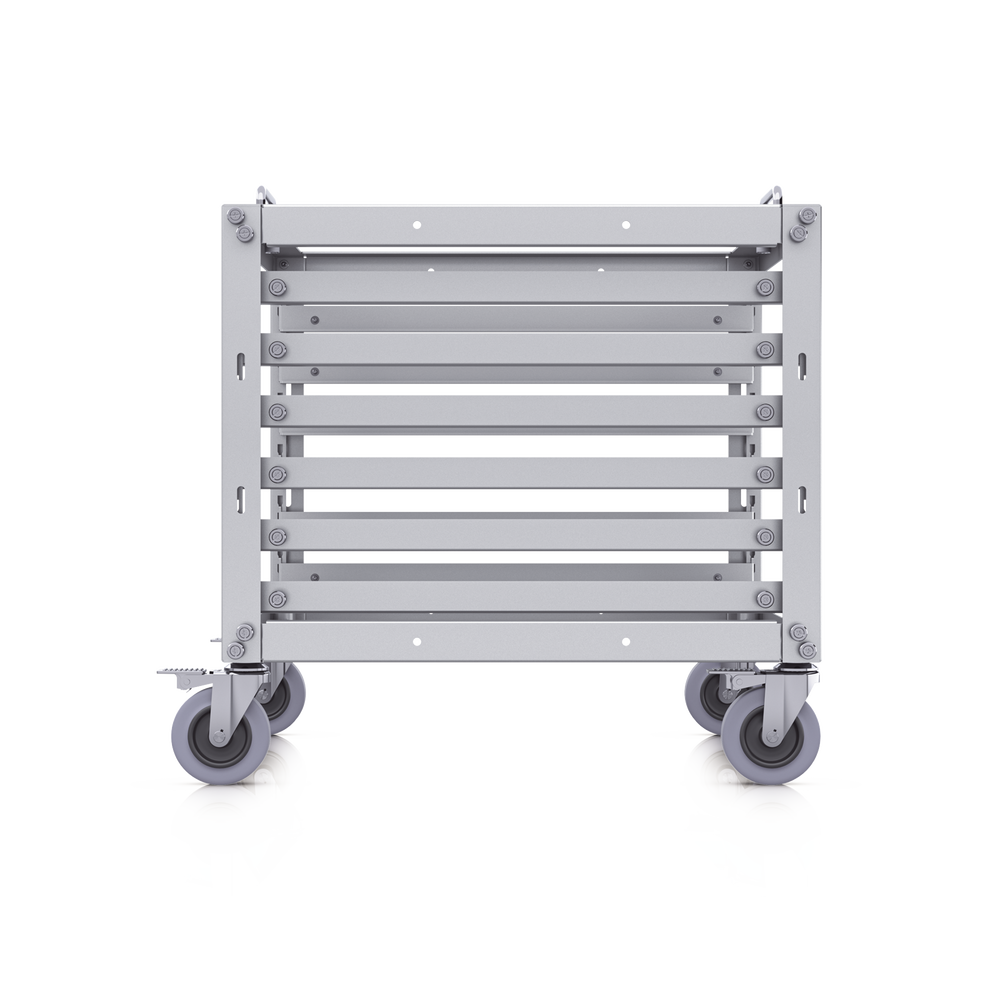 UniFi Rack Móvil de 6 Unidades incluye 1 patchpanel de 24 puertos Gigabit no requiere herramientas para armarse incluye ruedas U-RACK-6U-TL - SILYMX