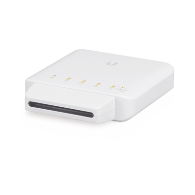 Switch UniFi FLEX 5 Puertos Gigabit Exterior IP55 PoE In/Out Ubiquiti USW-FLEX - SILYMX
