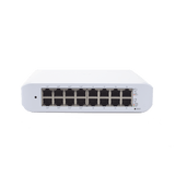 Switch UniFi Lite Administrable PoE de 16 Puertos 10/100/1000 Mbps (8 puertos 802.3af/at) 45 W USW-LITE-16-POE - SILYMX